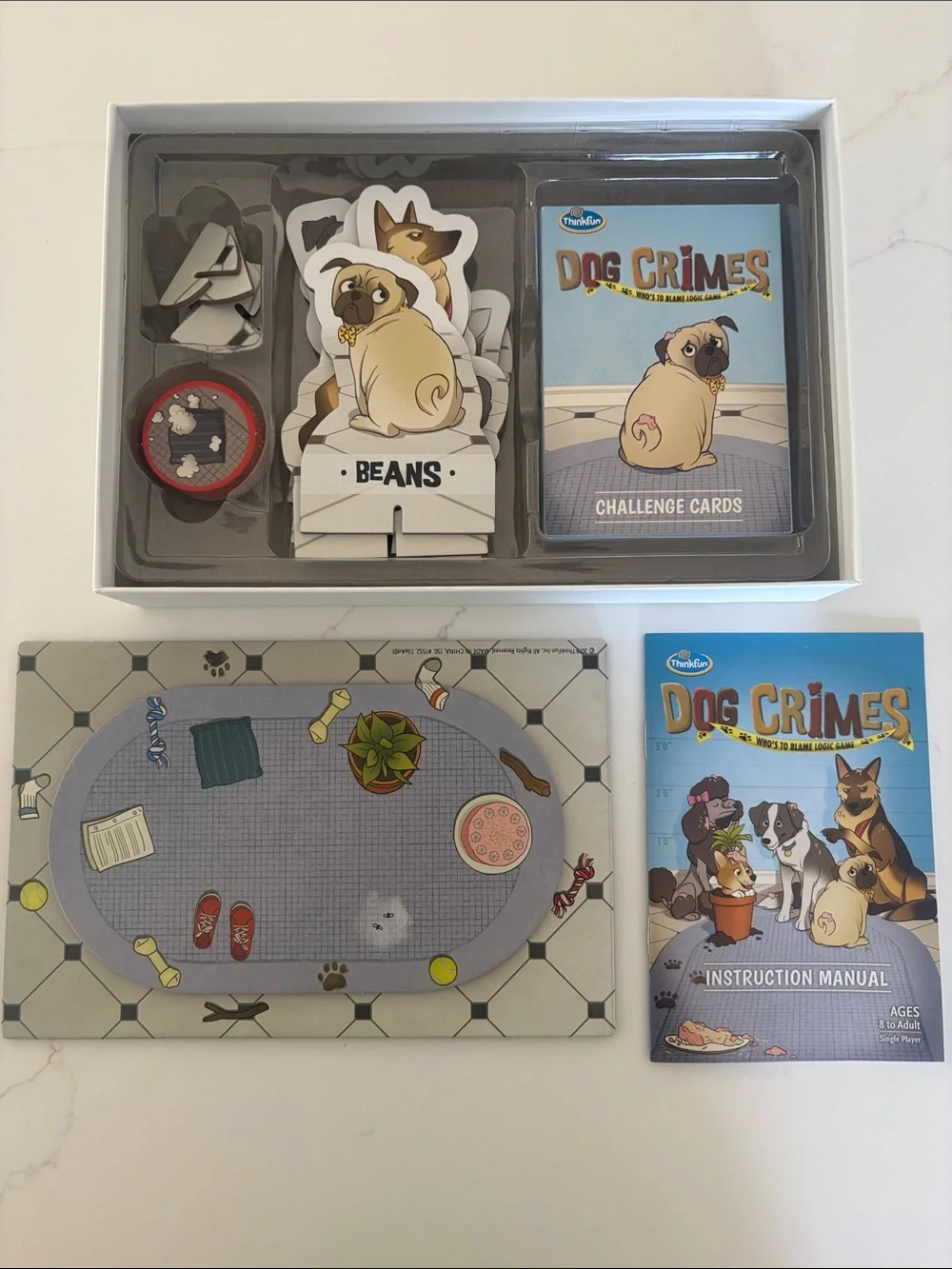 ThinkFun Dog Crimes Logic Game